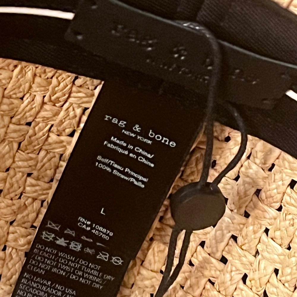 Ella Straw Sun Hat by Rag & Bone - NWT - Picture 6 of 7